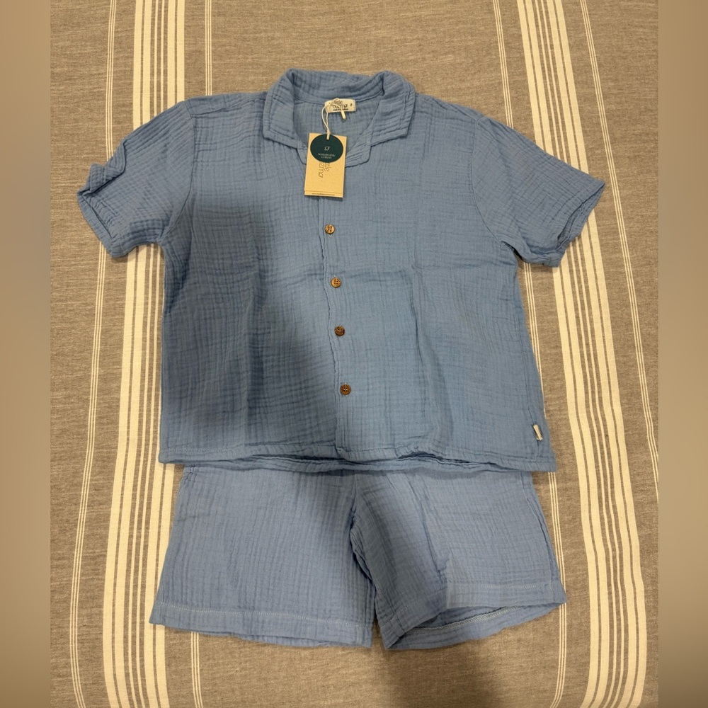 My Little Cosmo Gauze Short Set